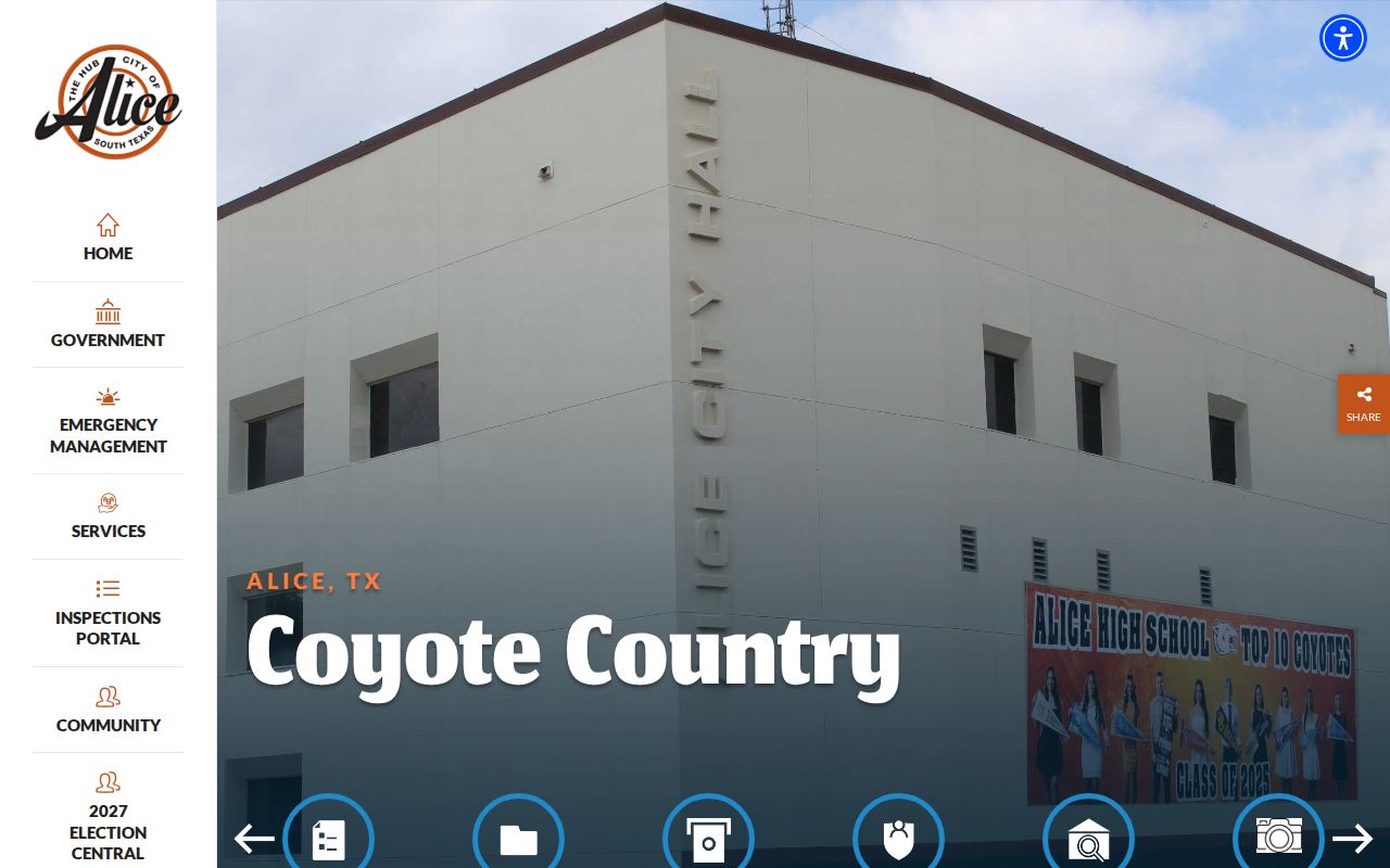 Alice Jim Wells County criminal records city government