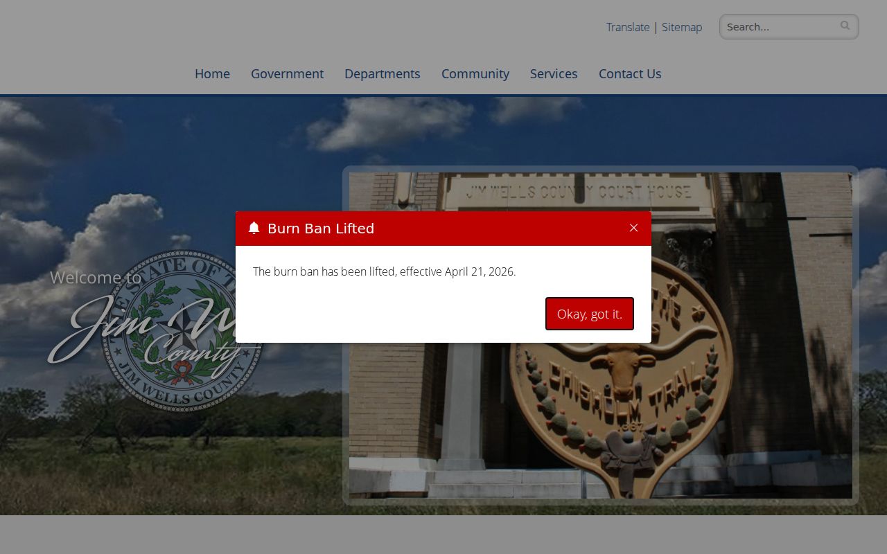 Jim Wells County criminal history county government directory