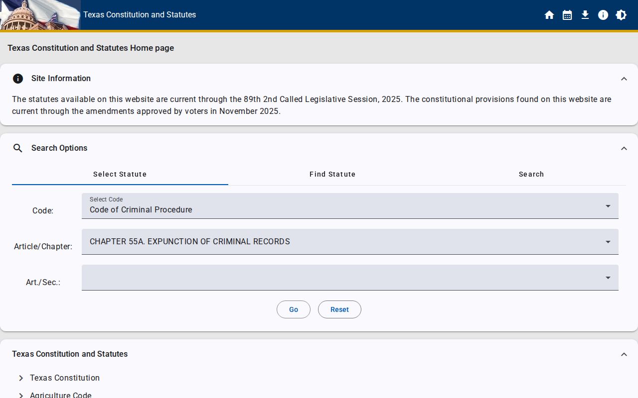Texas expunction statute beside Jim Wells County sex offender registry rules